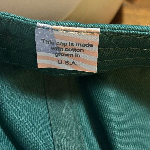 University of Marshall Thundering Herd Synergism Adjustable Hat Cap NCAA Green - Picture 5 of 5